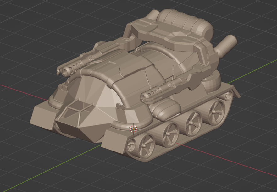 Sand of Siberia - 3D Tank